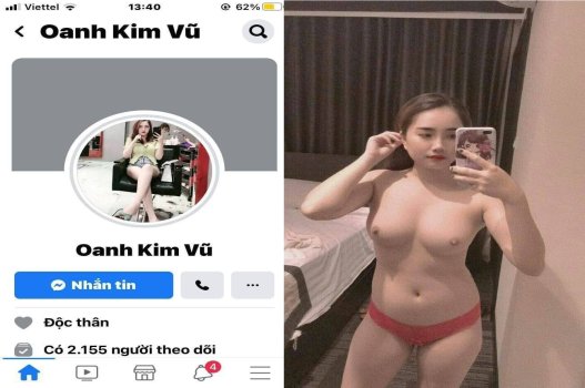 Vũ Kim Oanh lột đồ vùng kín ướt đẫm nước khiến cho việc đụ sướng hơn bao giờ hết.